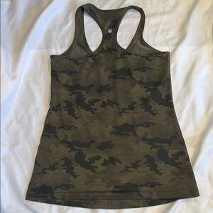 Lululemon Camo sport Tank Top